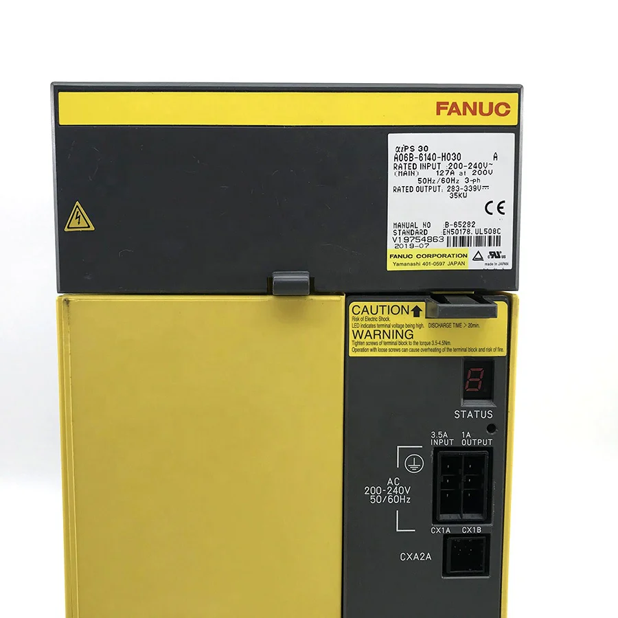 4_dac54b0f-b238-4ab0-a727-c3cca5eaa15c 100% Original New A06B-6140-H030 Fanuc Power Supply A06b-6140-h030 - Image 4