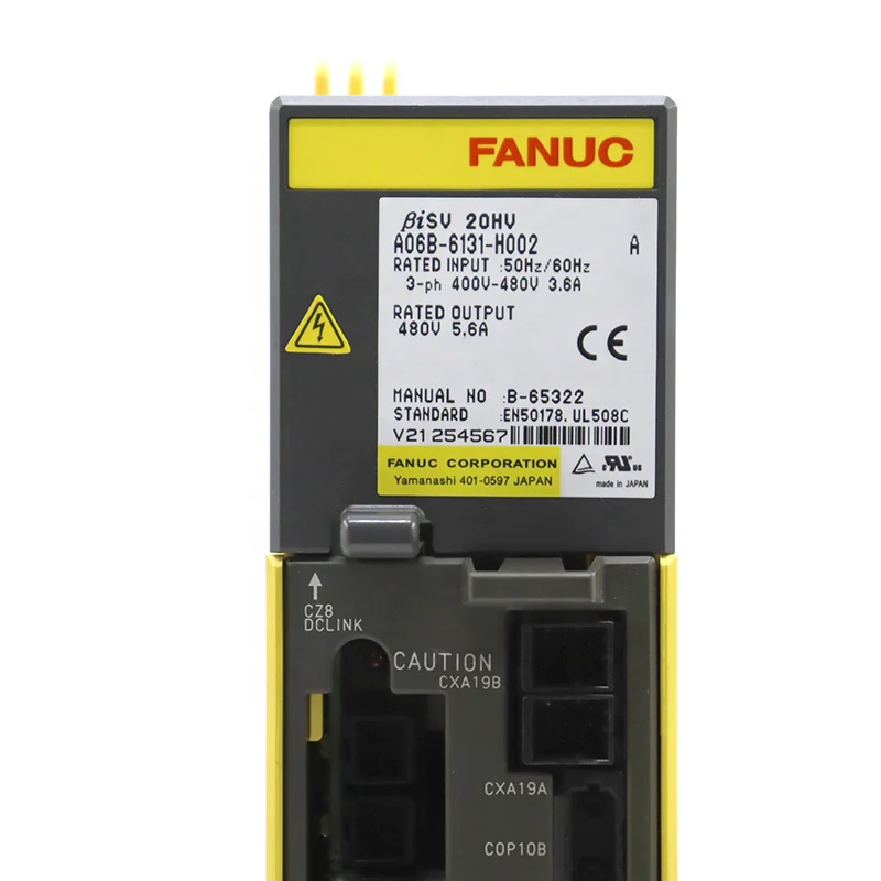2_c04111cc-24f0-49e6-ad80-dc90e06ea006 Original Cnc Control Servo Drive Servo Amplifier A06B-6131-H002 Fanuc - Image 2