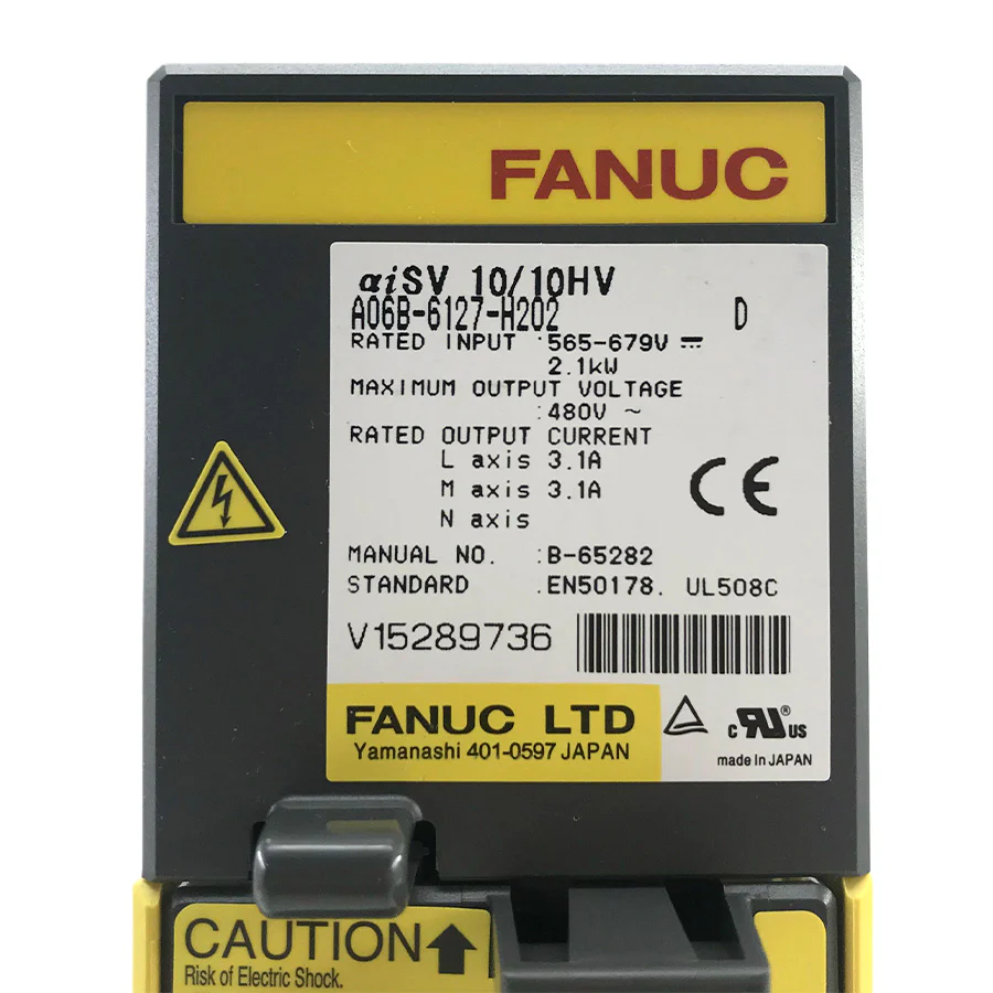 2_cf873845-a458-45cf-b087-a3be269a0cba New in Stock Servo Driver CNC AC Servo Driver PLC Amplifier Spindle Controller A06B6127H202 A06B-6127-H202 Fanuc - Image 2