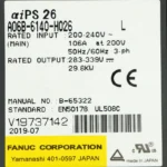 Industrial Controls Other Electrical Equipment Original Japan A06B-6140-H026 CNC Fanuc Servo Drive Amplifier for CNC Machines New Condition Steel Material - Image 4