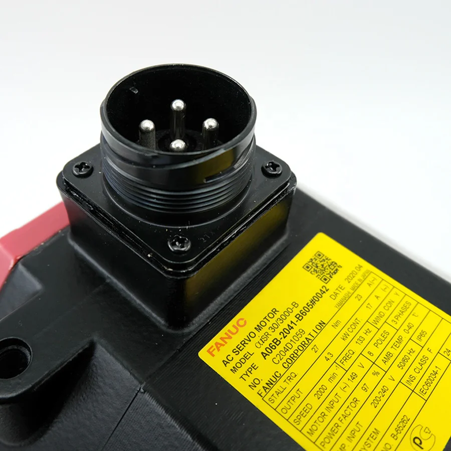 3_212782c3-7e31-4eb3-8238-d5ebdc0c2955 New in Stock AC Servo MDL AiSR 30/3000 133 HZ 200-240V 3-PHASE 23 AMP Servo Motor A06B-2041-B605 A06B-2041-B605#0042 Fanuc - Image 3