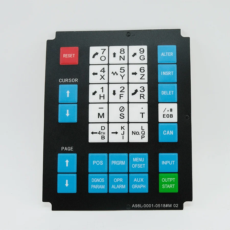4_3a45b438-ebb3-4936-a008-8f7384ed0efa New in Stock Membrane Key Sheet Keypad A98L M02 A98L-0001-0518#T A98L-0001-0518#M02 FANUC - Image 4