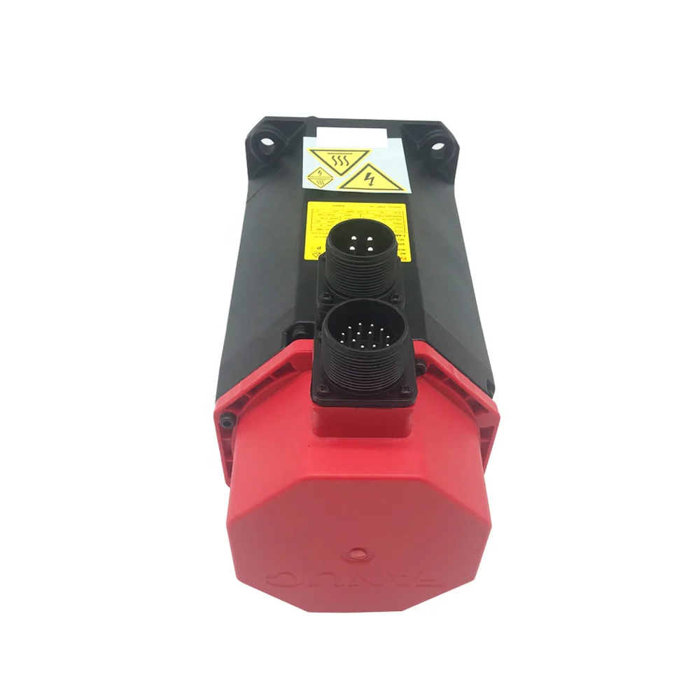 5_3f7f2c1b-5f3f-4d81-b746-0e66b187b894 Original Brand New Fanuc A06B-0127-B077 Servo Motor A6/2000 I64 Pulse - Image 5