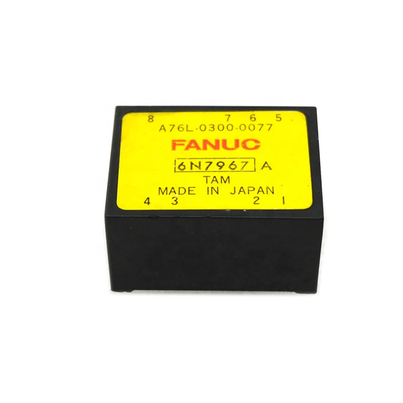 5_d0f53841-c522-46e9-b6f8-22efccd73b99 New in Stock PLC Control Unit Transformer PC Board Power Supply Module Mount 6N7967 A76L A76L-0300-0077 Fanuc - Image 5