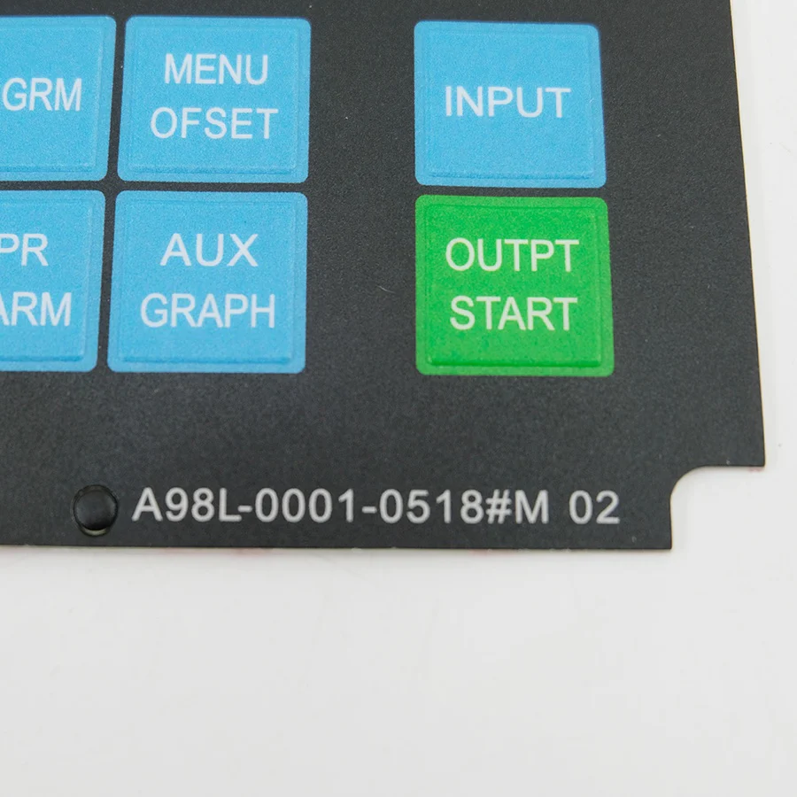 6_94bb97df-9918-4d31-8c7a-3e7b0a9b57a0 New in Stock Membrane Key Sheet Keypad A98L M02 A98L-0001-0518#T A98L-0001-0518#M02 FANUC - Image 6