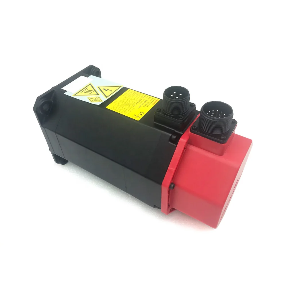 6_ba6830ea-b15c-4b38-803a-32a6686c5247 Original Brand New Fanuc A06B-0127-B077 Servo Motor A6/2000 I64 Pulse - Image 6