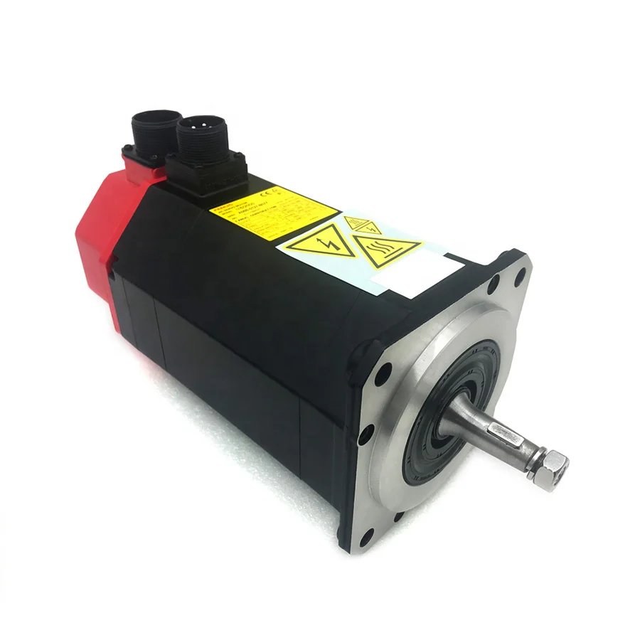 1_c3563c5a-8245-41ea-be14-7222f65e118e Original Brand New Fanuc A06B-0127-B077 Servo Motor A6/2000 I64 Pulse - Image 1