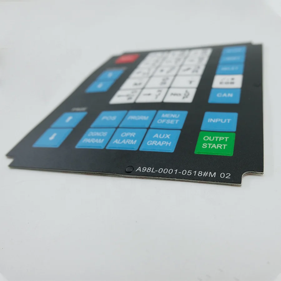 1_ca8eb39f-bcaf-4762-944b-19547cc492d2 New in Stock Membrane Key Sheet Keypad A98L M02 A98L-0001-0518#T A98L-0001-0518#M02 FANUC - Image 2