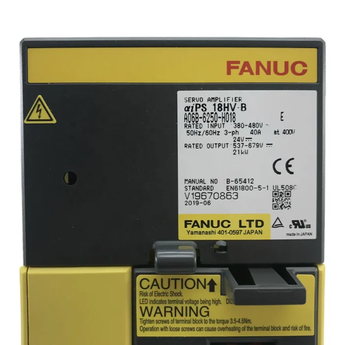 Industrial Controls Other Electrical Equipment Original Unit Module A06B-6250-H018 Fanuc Servo Drive - Image 4