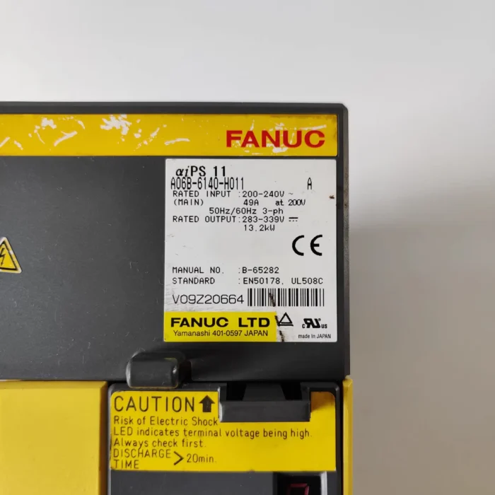 FANUC Power Supply Module, Original Fanuc Alpha Series PSM, Fanuc Drive A06B-6140-H011 - Image 5
