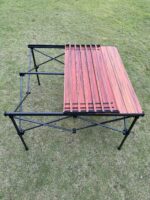 Wooden folding table - Image 4