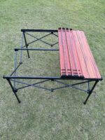 Wooden folding table - Image 5